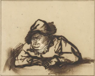 Porträt des Schauspielers Willem Bartholsz Ruyter, ca. 1638